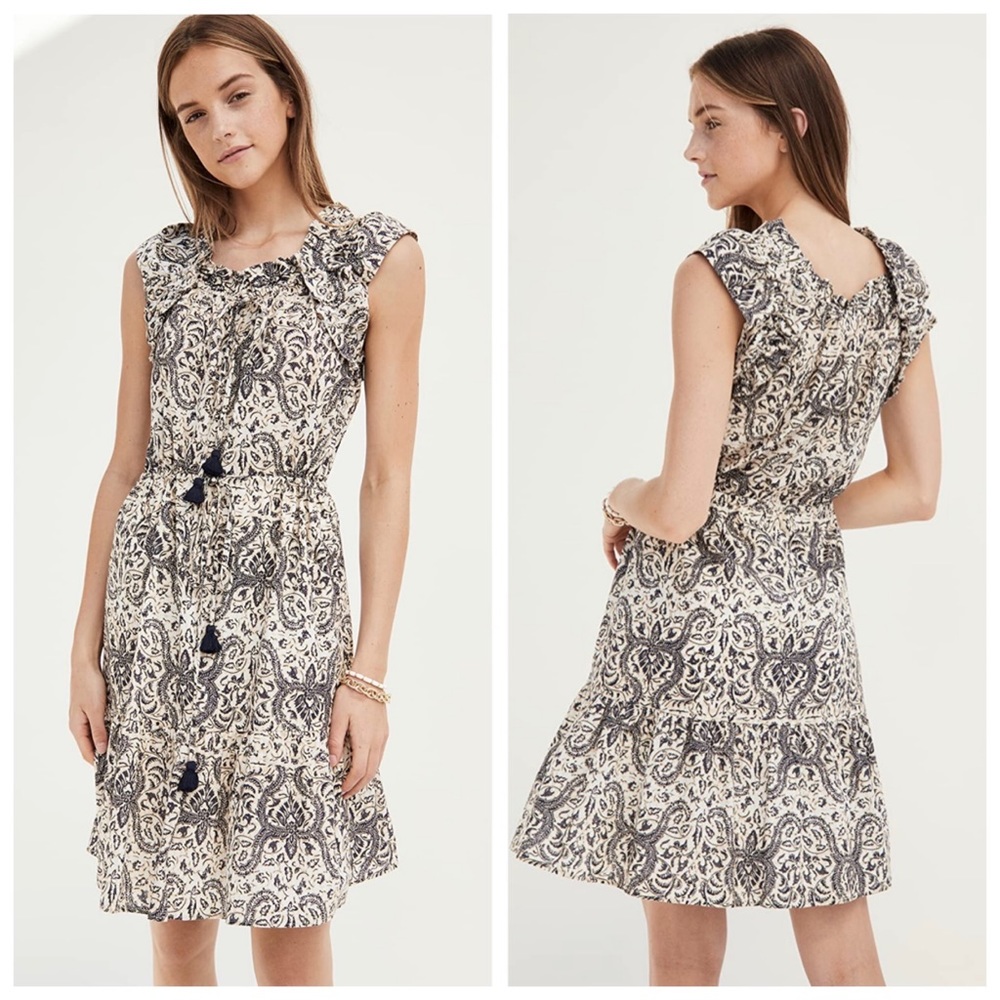 Figue Gianna Mini Dress Lotus Batik Sand